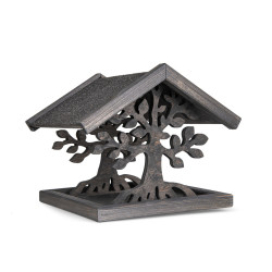 Vadigran Vogelfutterhaus aus Holz, MAGIC, Größe: 30 X 30 X 28 cm. Futterstelle für Samen