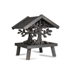 Vadigran Drewniany karmnik dla ptaków, MAGIC, Rozmiar: 30 X 30 X 28 cm. Mangeoire à graines