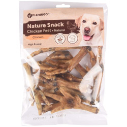 Flamingo Natural chicken feet treat . 200 g. for dogs. Dog treat