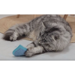 Trixie Herzfilz mit Baldrian-Katzenspielzeug-Füllung, 11 cm Spiele mit Catnip, Baldrian, Matatabi
