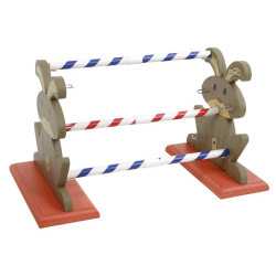 kerbl Agility Kaninhop obstacle, for rodents and rabbits, size: 62 cm by 33 cm and 34 cm Rodents / Rabbits