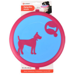 Flamingo Frisbee AMELIA ø 22 cm . Hundespielzeug Frisbees für Hunde