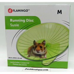 Flamingo Pet Products SUSIE running board ø 20.8 cm M.green for rodents Rodents / Rabbits