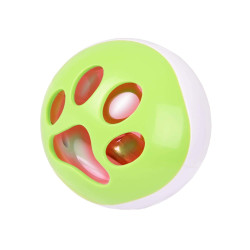 Flamingo LED cat ball ø 6.4 cm with bell and bird noise. Rango green-white Games
