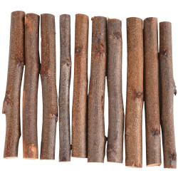Flamingo Bastian gnawing sticks 10 pieces ø1 x 10 cm for rodents Food
