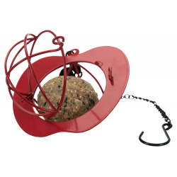 Trixie Mangeoire boule de graisse forme de pomme. pour oiseaux suporte de bola ou almofada de lubrificação