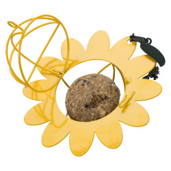 Trixie Mangeoire boule de graisse. forme de fleur. pour oiseaux support boule ou pain de graisse