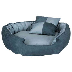 Trixie Basko cama reversible 60 x 50 cm para perros. color azul. Cojín para perros