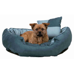 Trixie Basko cama reversible 60 x 50 cm para perros. color azul. Cojín para perros