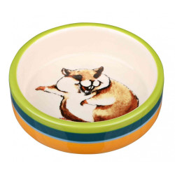Trixie Ceramic bowl. 80 ml ø 8 cm. for rodents. Bowls, dispensers