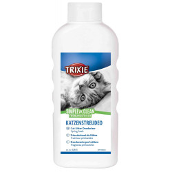 Trixie Simple'n'Clean Frischwurf Desodorierungsmittel, Babypuder, 750g Lufterfrischer für Katzenstreu