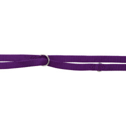 Trixie adjustable double layered leash. size XS. purple color. for dog Laisse enrouleur chien