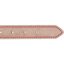Trixie Lederhalsband. Größe XS -S. Cappuccinofarbe. Abmessungen: 27-32 cm/15 mm. für Hund Halsband