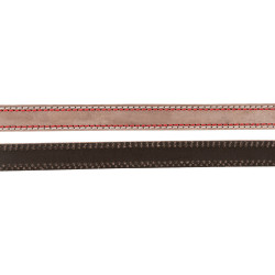 Trixie 2 M leather leash. size S-M adjustable. for dogs, cappuccino colour. Laisse enrouleur chien