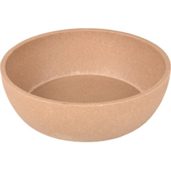 Flamingo Pet Products 1000 ML bowl. Bamboo Rimboé. Taupe colour for cat or dog Bowl, bowl