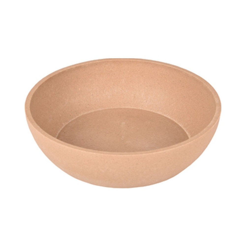 Flamingo 1500 ML Rimboé bamboo bowl. Taupe colour for dogs Bowl, bowl