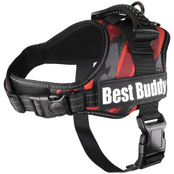 Flamingo Harness size L best buddy pluto red color, for dog dog harness
