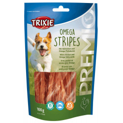 Trixie Hundeleckerli Huhn 100 g Beutel - OMEGA Stripes Leckerli Hund