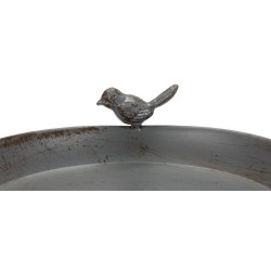 Trixie Abbeveratoio/abbeveratoio per uccelli in metallo o vasca da bagno Abbeveratoi, abbeveratoi e mangiatoie