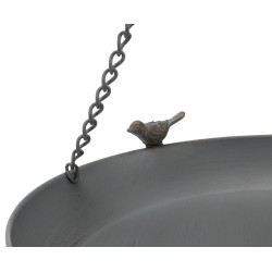 Trixie metal bathtub, to hang up. ø 30 cm. for birds. Feeding troughs, drinking troughs