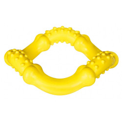 Trixie waterspeelgoed Gegolfde ring voor hond, willekeurige kleur, 15 cm Kauwspeelgoed voor honden