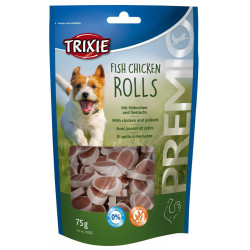 Trixie Pollo con caramelo de merluza para perro 75 gr Golosinas para perros
