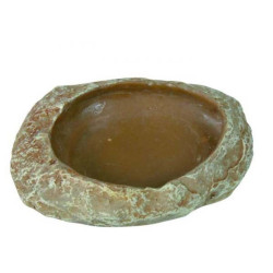 Trixie Reptile food and water bowl, Size: 6 × 1.5 × 4.5 cm H1.5 Bowl