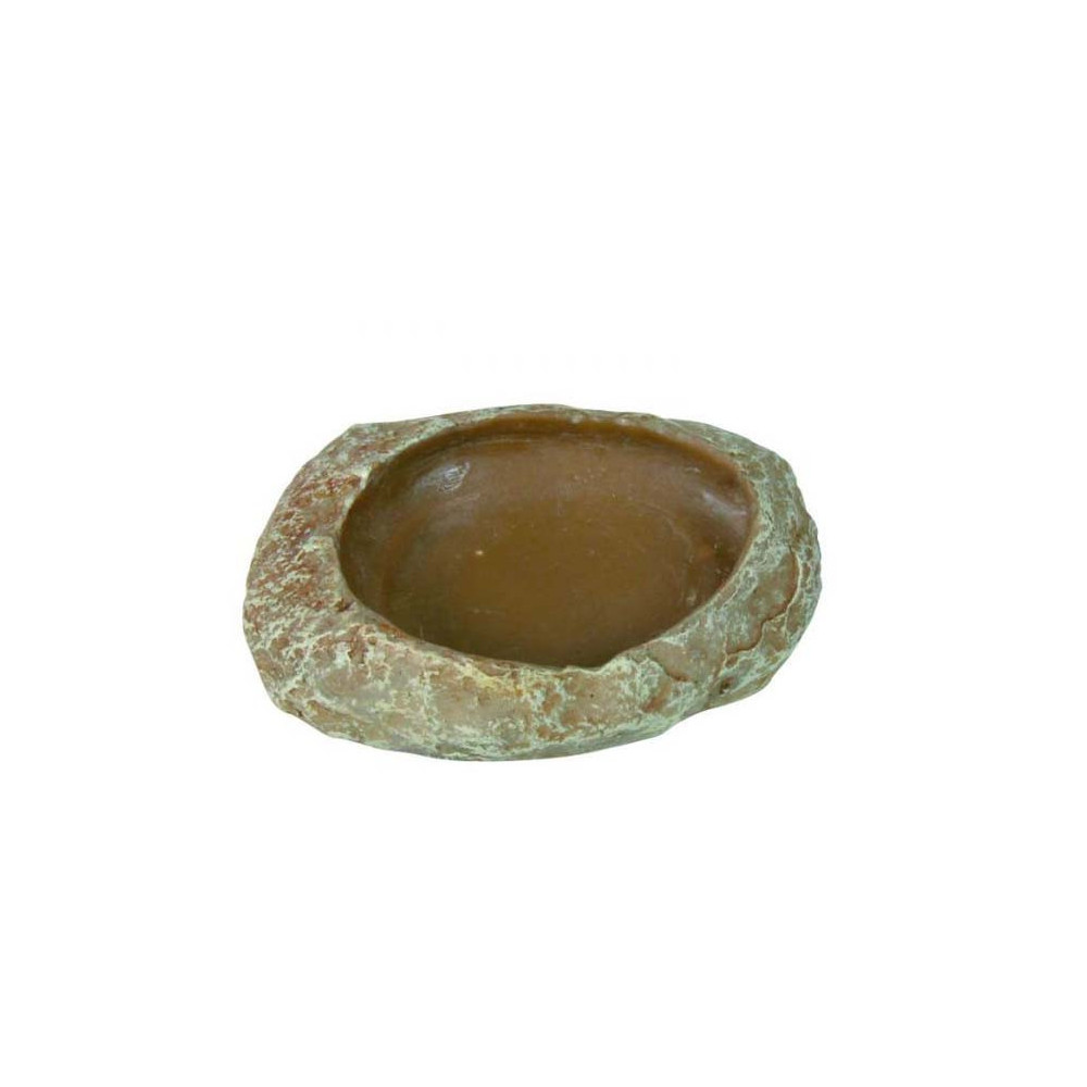 Trixie Tazón de comida y agua para reptiles, Tamaño: 6 × 1.5 × 4.5 cm H1.5 Tazón