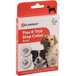 Flamingo Antiparasitic dog collar 74 cm. BATALI fleas and ticks. pest control collar