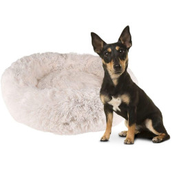 Flamingo KREMS cushion round, colour white ø 70 cm. for dogs Dog cushion