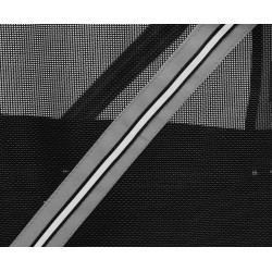 Transport Remorque DOGGY LINER ROMERO. noir et gris. 60 x 43 x 51 cm. pour chien.