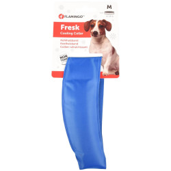 Flamingo Collar refrigerante M para perros de 28 a 36 cm. Refrescante