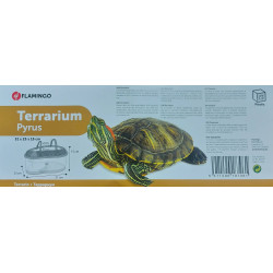 Terrarium Terrarium Pyrus pour tortues 31 x 23 x 15 cm pour amphibien.