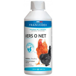 Francodex Nahrungsergänzungsmittel vers o net, 250 ml Flasche für Geflügel Nahrungsergänzungsmittel