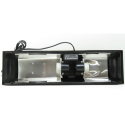 éclairage support de lampe double naturalistic terrarium hood 2x60 w max LF-55E