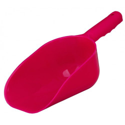 Flamingo Hoggi-Schaufel für Futter oder Einstreu, Größe L, zufällige Farbe. lebensmittelzubehör