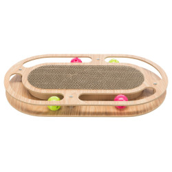 Trixie games Scratch plate wooden frame for cats Scratchers and scratching posts