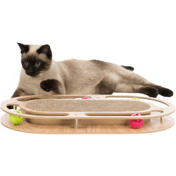 Trixie jeux Plaque griffoir cadre bois pour chats Griffoirs et grattoir