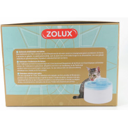 zolux Fuente de agua de 2 litros. para los gatos. Fuente