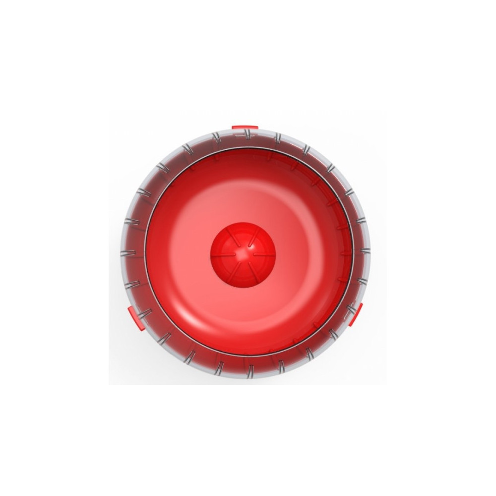 zolux 1 Silent exercise wheel for Rody3 cage . colour red. size ø 14 cm x 5 cm . for rodents. Wheel