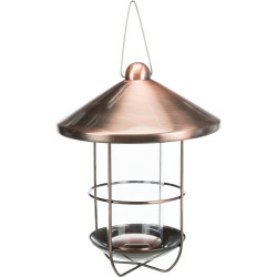 Trixie Alimentador de cobre para exteriores. 500ml / ø 19 cm. aves. Alimentador de semillas