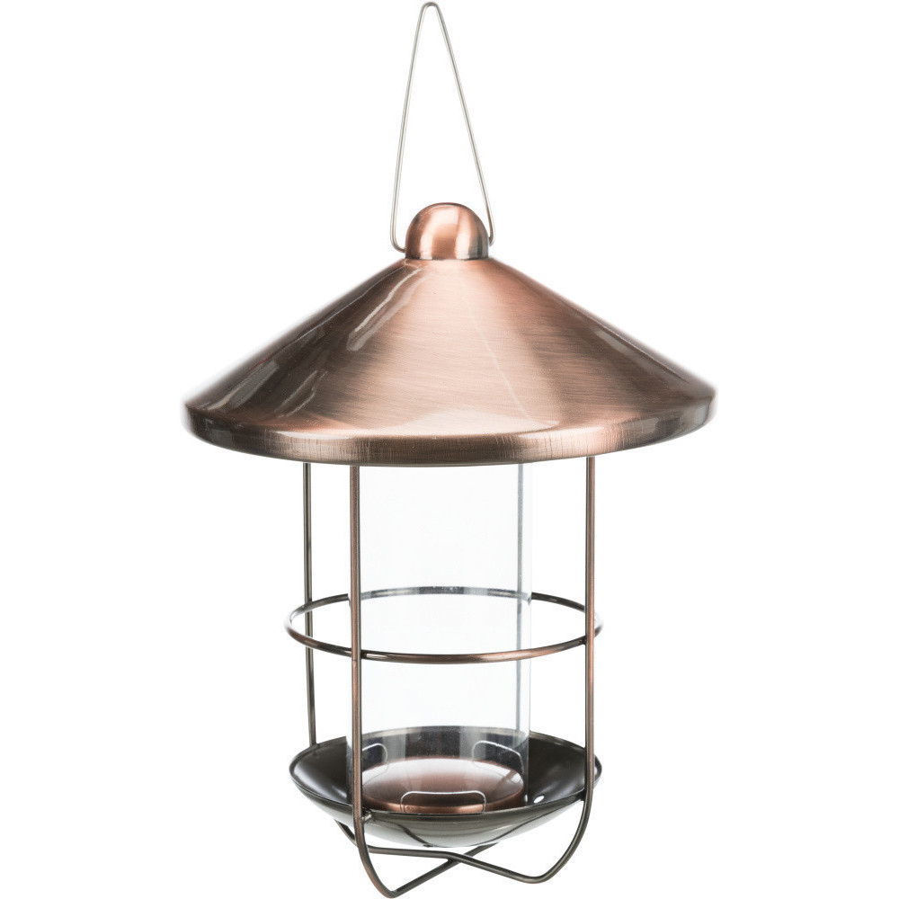 Trixie Alimentador de cobre para o exterior. 500ml / ø 19 cm. pássaros. Alimentador de sementes