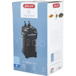 zolux X-ternal 200 potência da bomba 9,3 w fluxo 850l/h máx 200l bomba de aquário