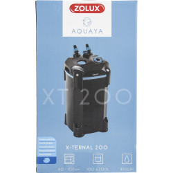 zolux X-ternal 200 potência da bomba 9,3 w fluxo 850l/h máx 200l bomba de aquário