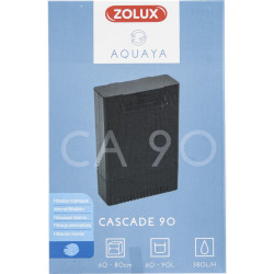 zolux Cascata de filtração interna 90, potência 5w 380l/h para aquários de 60 a 90l no máximo bomba de aquário