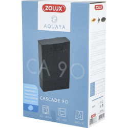 zolux Cascata de filtração interna 90, potência 5w 380l/h para aquários de 60 a 90l no máximo bomba de aquário