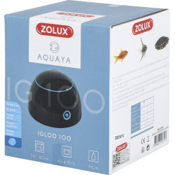 zolux Bomba de ar iglu de 100 W potência preta 1,8 W fluxo máximo 96 L/H - aquário Bombas de ar