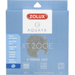 zolux Filtro para bomba x-ternal 200, filtro XT 200 E espuma anti-nitrato x2. para aquário. Meios filtrantes, acessórios