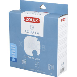 zolux Filtro para la bomba x-ternal 200, filtro XT 200 B de perlón x 2. para el acuario. Medios filtrantes, accesorios
