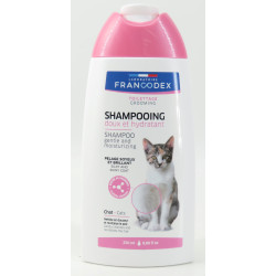Francodex Zachte vochtinbrengende shampoo voor katten. 250 ml. Kattenshampoo